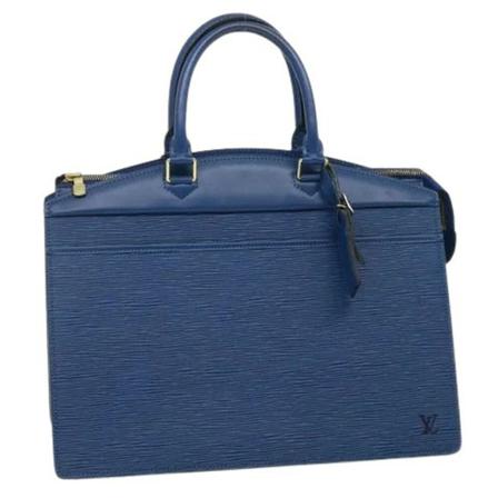 Louis Vuitton Vintage, Pre-owned Leather louis-vuitton-bags Blauw, Dames, Maat:ONE Size