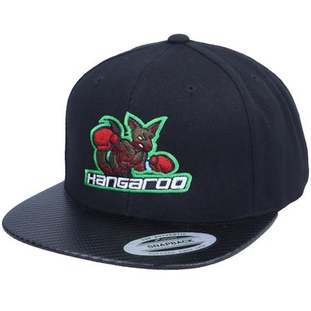 Iconic - Noir snapback Casquette - Kangaroo Boxer Logo Black/Carbon Snapback @ Hatstore
