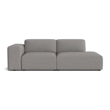 Soma lounge sofa, højrevendt | Open end - Loop Grå - 245x101x75 - Sofa
