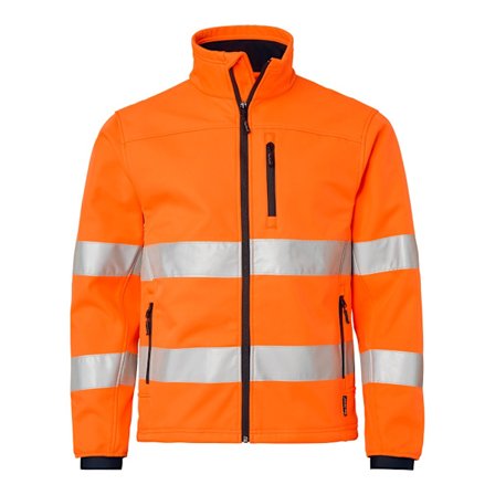 7621 Softshell Hi-Vis Fluorescent orange Unisex