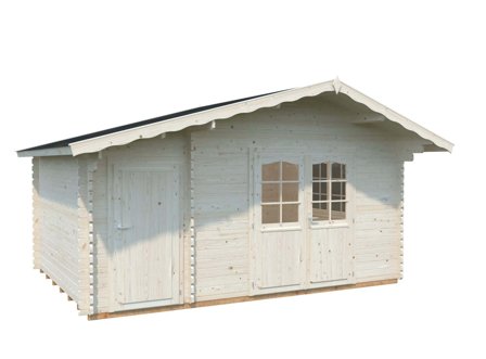 Palmako Emma Stuga 14,9 m²/inv. 14,2 m², impr. natur, Stugor & förråd