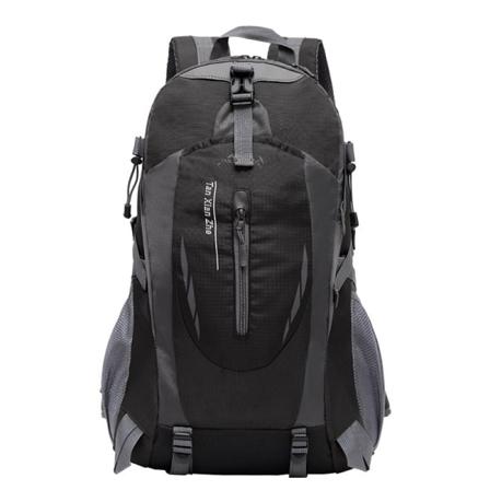 Ryggsekk Herre Multi-Functional Riding Reisesport Dame skulderveske A black