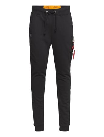 X-Fit Slim Cargo Pant Sweatpants Cargo Pants Svart Alpha Industries*Betinget Tilbud