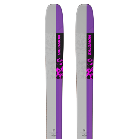 Salomon - Alpine ski Alpine ski N S/lab Qst X - Black / Shocking Pink