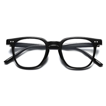 Blått Lys Filter Briller, 2-pakning Runde Anti Blått Lys PC Gaming Briller Motebriller, Blue Light Blocking Glasses, Uten Styrke Blåfilter Briller for