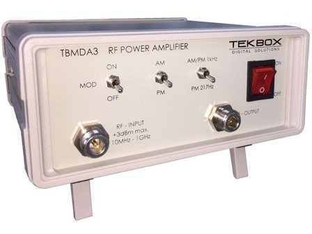 TEKBOX TBMDA3 5 W Leistungsverstärker modulierbar, Frequenzbereich: 10 MHz..1 GHz