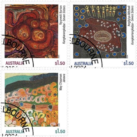 Australien - Sky country - Stemplet sæt