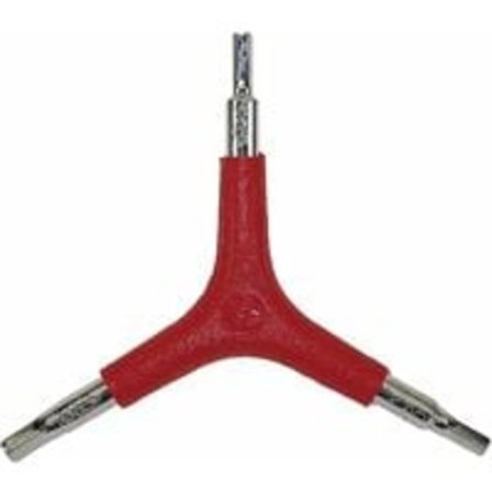 Sexkantnyckel med stjärnhandtag 4mm 5mm 6mm optimal åtdragning CrV-stål