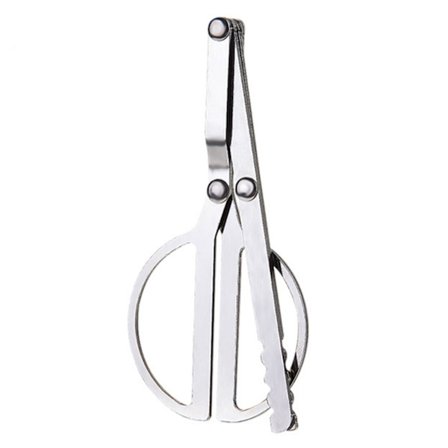 Fällbara Eldvedstänger för Utomhus med Halksäkra Serrated Rostfritt Stål Eldstadstänger för Spis Eldstad Grill