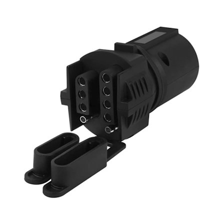 7 Rund Stift til 4 Stift 5 Stift Flad Blad Trailer RV Båd Adapter