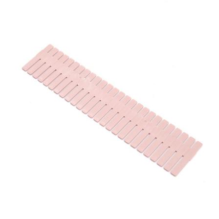 4st Lådavdelare Organizer Gör-det-själv-förvaringsorganisator Pink 47*7cm