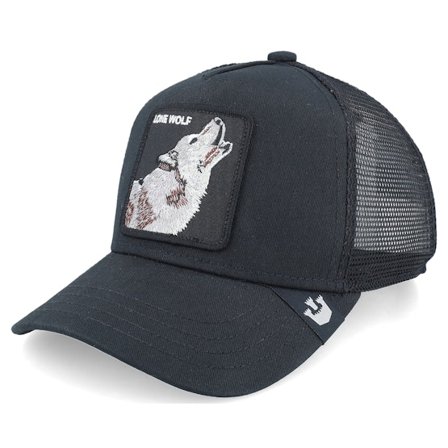 Goorin Bros. - Schwarz Trucker Cap - Kids Little Howler Black A-Frame Trucker @ Hatstore