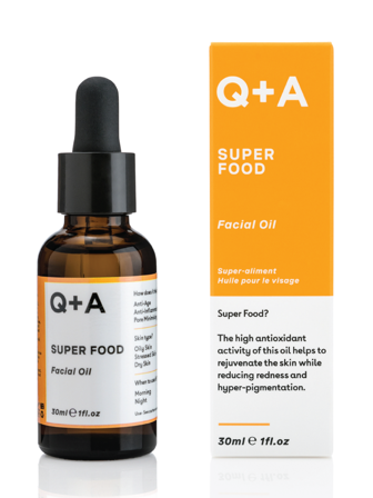 Q+A Super Food Facial Oil, 30 ml