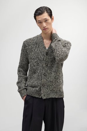 NN.07 Mika Cardigan Herre Sort