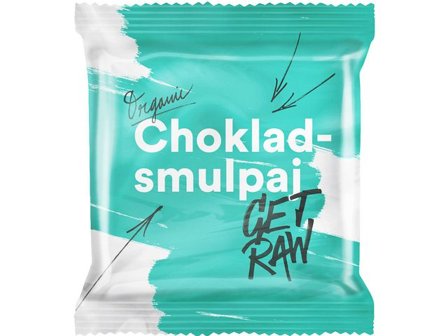 GET RAW Chokladsmulpaj 35g - Lyreco - Kök och servering - Ätbart - Bars och nötter