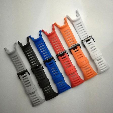 Justerbar gummirem til Suunto Ambit 1 2 3 ur [GGL]