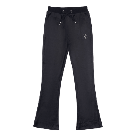 Juicy Couture Trousers Diamante Velour Bootcut Hoodies & sweatshirts Dam Svart 164/166