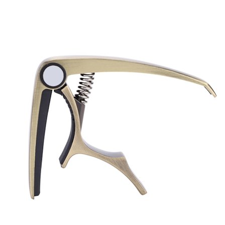 Kestävä Kannettava Kitara Basso Capo Kiinnitys Silta Tapin Poistaja Poistamiseen Tarvike (Sileä Messinki)