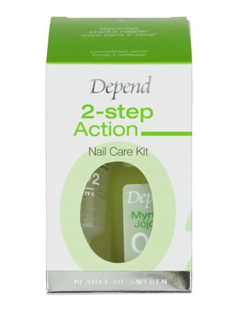 Depend Cosmetic 2 Step Action Nail Care Kit - Nude - 1 ST