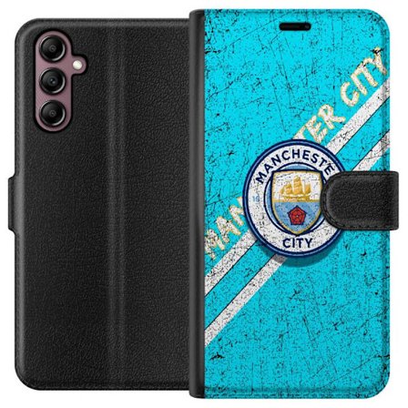 Kompatibel Tegnebogsetui til Samsung Galaxy A14 5G Manchester City Fodbold Fodbold Premier