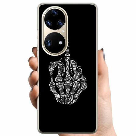 Huawei P50 Pro Tpu Mobilskal Fuck You Bling