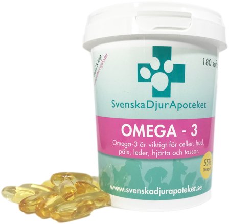 Svenska DjurApoteket Omega-3 180 Softgel