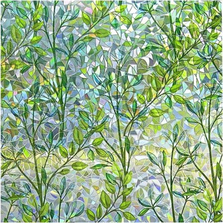 Ikkunakalvo - Koristeellinen suoja Staattinen itseliimautuva kalvo lasimaalaukseen - Ikkunasuoja kodin sisustukseen