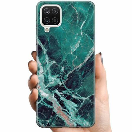 Samsung Galaxy A12 Tpu Mobilskal Marmor