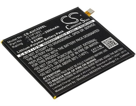 Batteri til SmartPhone, Mobil til Asus ZenFone 3 5.2, ZenFone 3 Dual SIM Global LTE og andre.