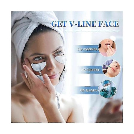 Ems Ansigtsmassager til ansigt Muskelstimulator Ansigtsløftende Puls Elektrisk V-ansigt Slank Øjen Skønhed