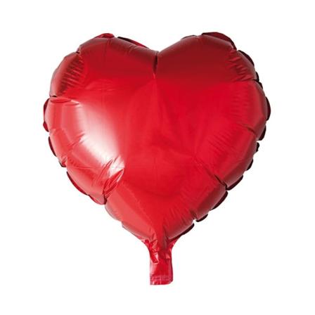 Ballonghjerte Rød 46 cm Red