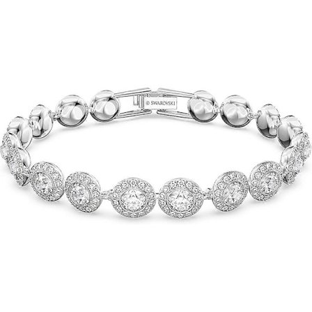 Armband - platinavit diamant