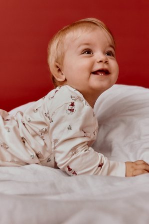 Kappahl | Piżama bożonarodzeniowa 2-pak | Offwhite