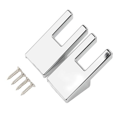 2 stk RV knagerækker 15LB maksimalt bærende væghængende skruemontering krogestativ til autocampere både