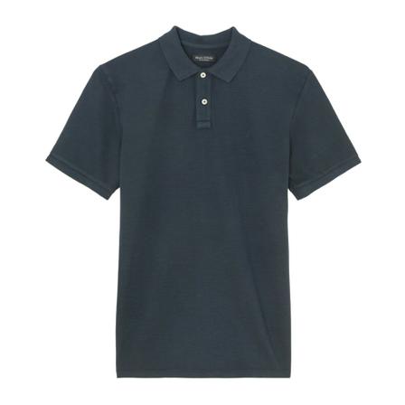 Marc O'Polo, Short-sleeved polo shirt Blauw, Heren, Maat:S