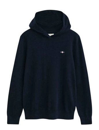 GANT Knitted Hoodie - Blue - 170