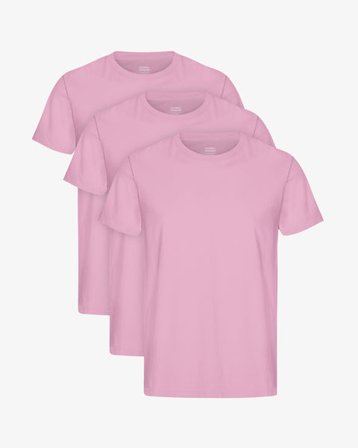 Classic Organic Tee - Cherry Blossom (3-Pack)
