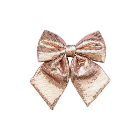 Juldekoration paljett rosett hänge julgran DIY arrangemang dekorativ rosett hänge