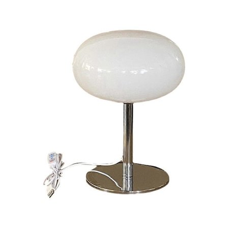 Bordlampe Lollipop Sengelampe til Natbord med 3 Farver Dæmpbar USB Lampe til Soveværelse Værelse Skrivebord Læselampe B