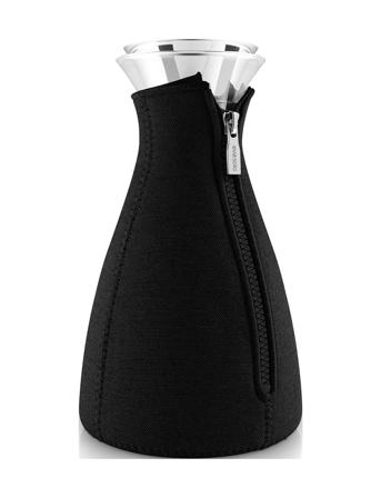 Cafesolo 1,0L Black Woven Home Tableware Jugs & Carafes Thermal Carafes Silver Eva Solo
