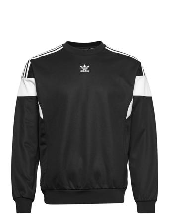 Cutline Crew Sweat-shirt Genser Svart Adidas Originals