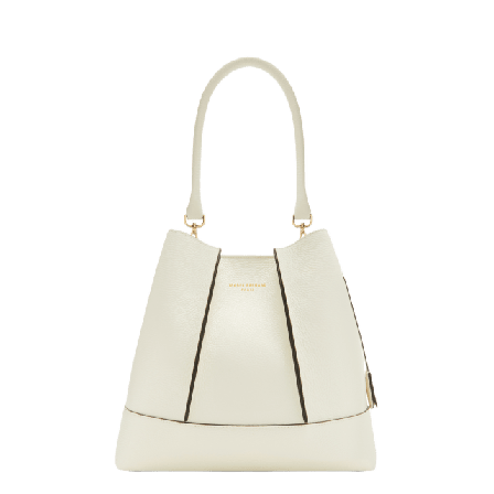 Isabel Bernard Femme Forte Läder Axelremsväska Handväskor Dam Beige ONESIZE