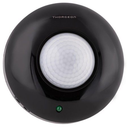 ThorgeOn Bevegelsessensor 360° for takmontering sort 300W