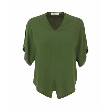Fabiana Filippi T-Shirts Grøn, Dame Bluser
