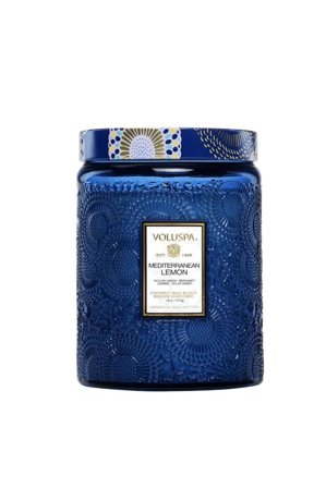 Large Jar Candle 510g Mediterranean Lemon