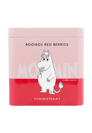 Teministeriet Moomin Rooibos Red Berries Tin Kaffe, te & dryck Rosa 100gram