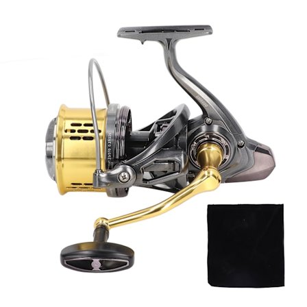 Metal Fiskehjul Rustfrit Stål Leje Spinder Havstang Hjul Høj Hastighedsforhold 4.6 : 1 SM8000