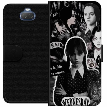 Sony Xperia 10 Plånboksfodral Wednesday Addams