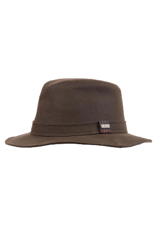 Barbour Vintage Wax Bushman Hat Mössor & hattar Dam Grön L