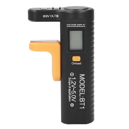 Batteritestare LCD Digital Display Batterispänningsdetektor för AA AAA C D 9V Batteri 1.2V-5.0V